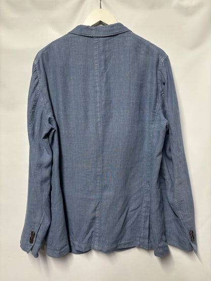 Boglioli Blue Linen Blazer Ch44