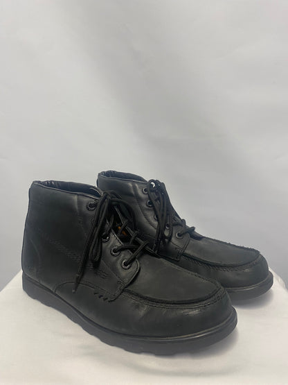 Kickers Black Kick Hi Leather Ankle Boots 44/9.5