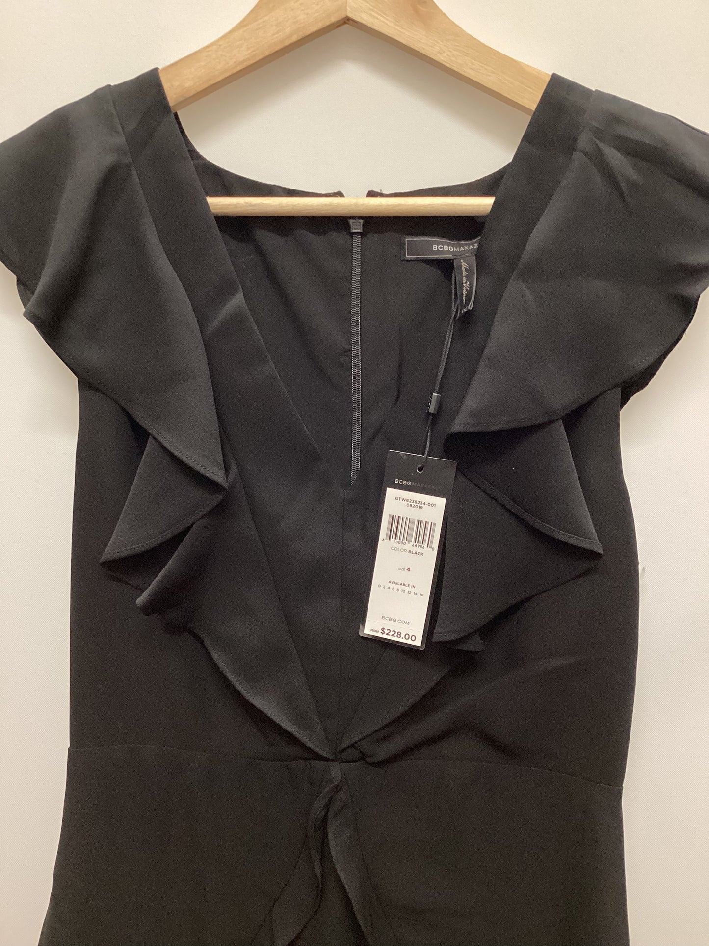 BNWT BCBG Maxazria Black Dress Size 8