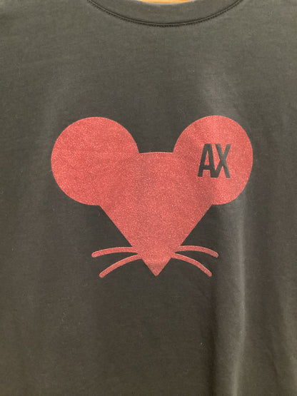 BNWT AX Armani Exchange Black and Red Year of the Rat T-Shirt Size S
