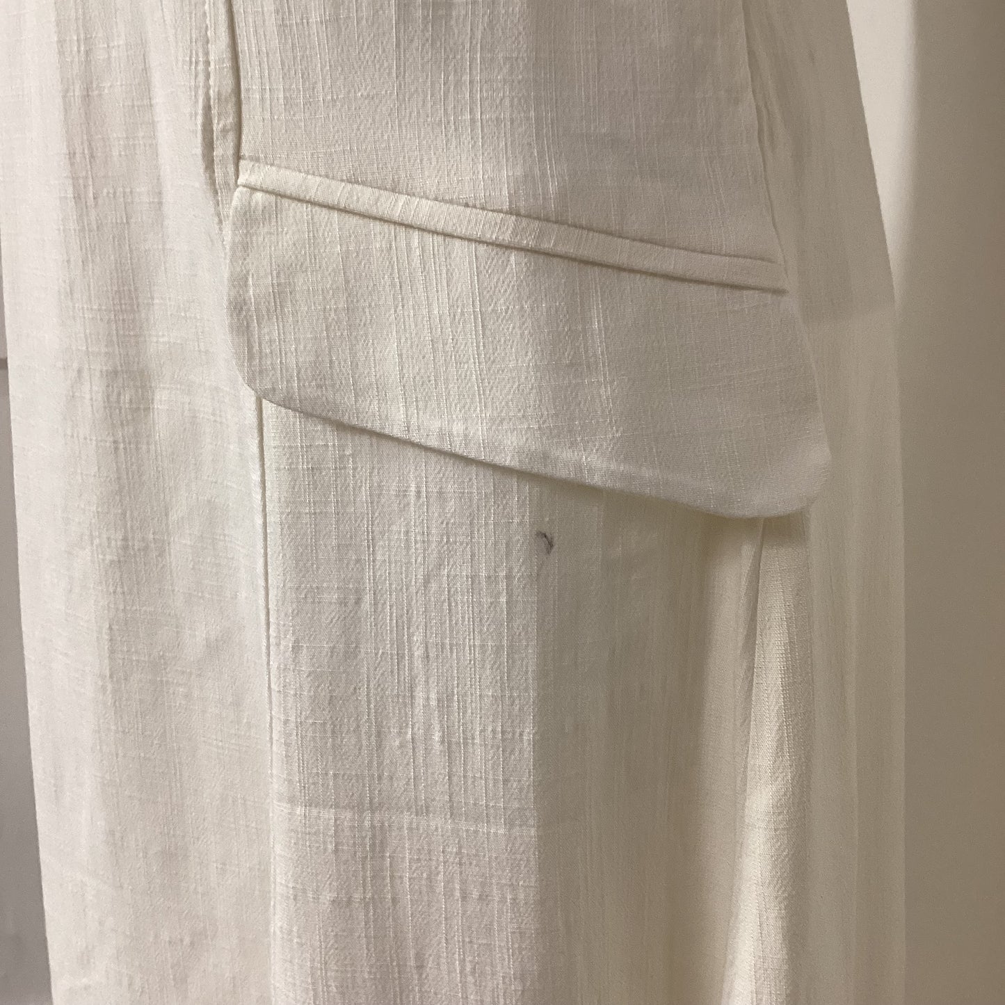 BNWT Zara Cream Dress With Pockets Size M