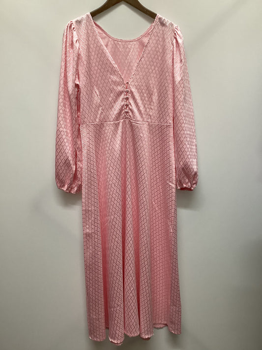 A-View Long Sleeve Pink Dress Size 8