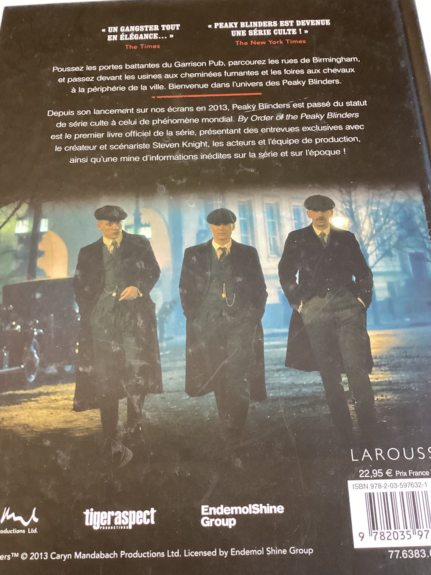 By Order Of The Peaky Blinders Introduction De Steven Knight French