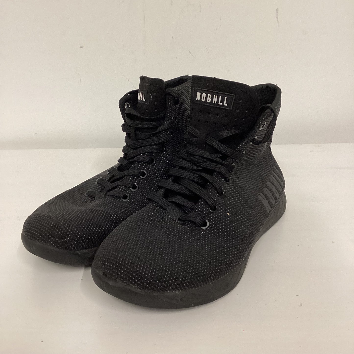 No Bull Black Fabric Trainers Size 9 UK