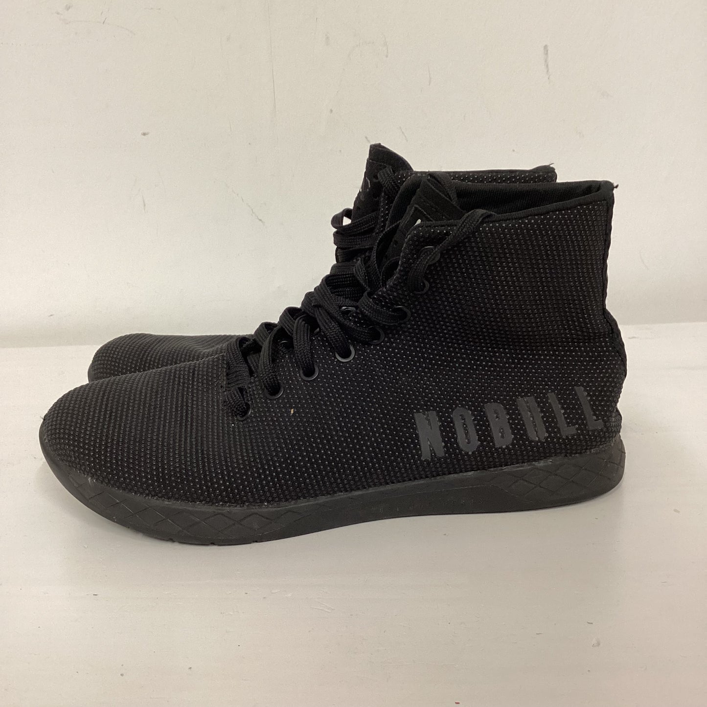 No Bull Black Fabric Trainers Size 9 UK