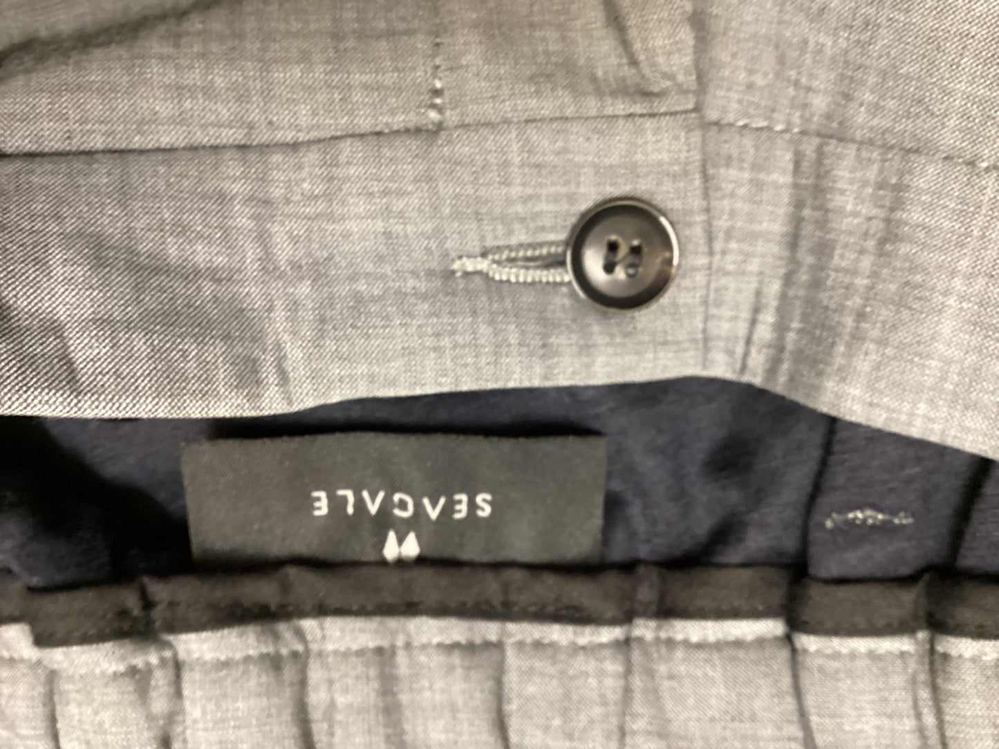 Seagale Grey Women’s Trousers Size S Wool and TENCEL™ Blend
