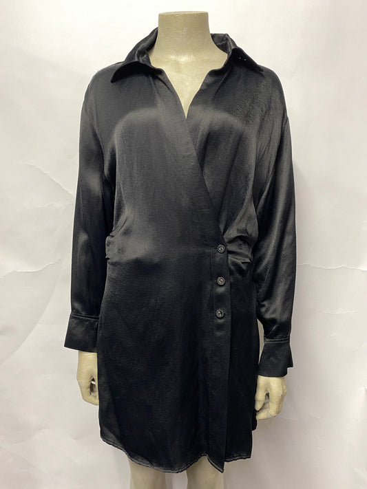 & Other Stories Paris Atelier Black Shirt Dress 10