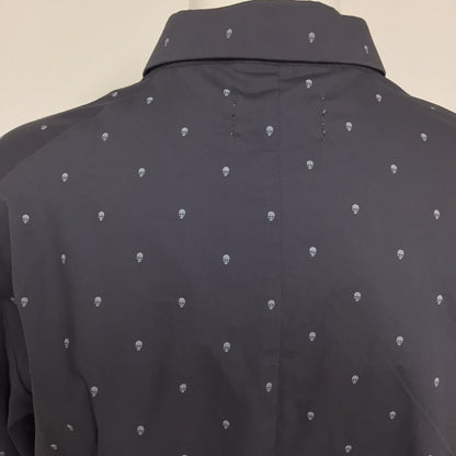 BNWT ElevenParis Dark Slate Grey Shirt w/Skull Print Size M