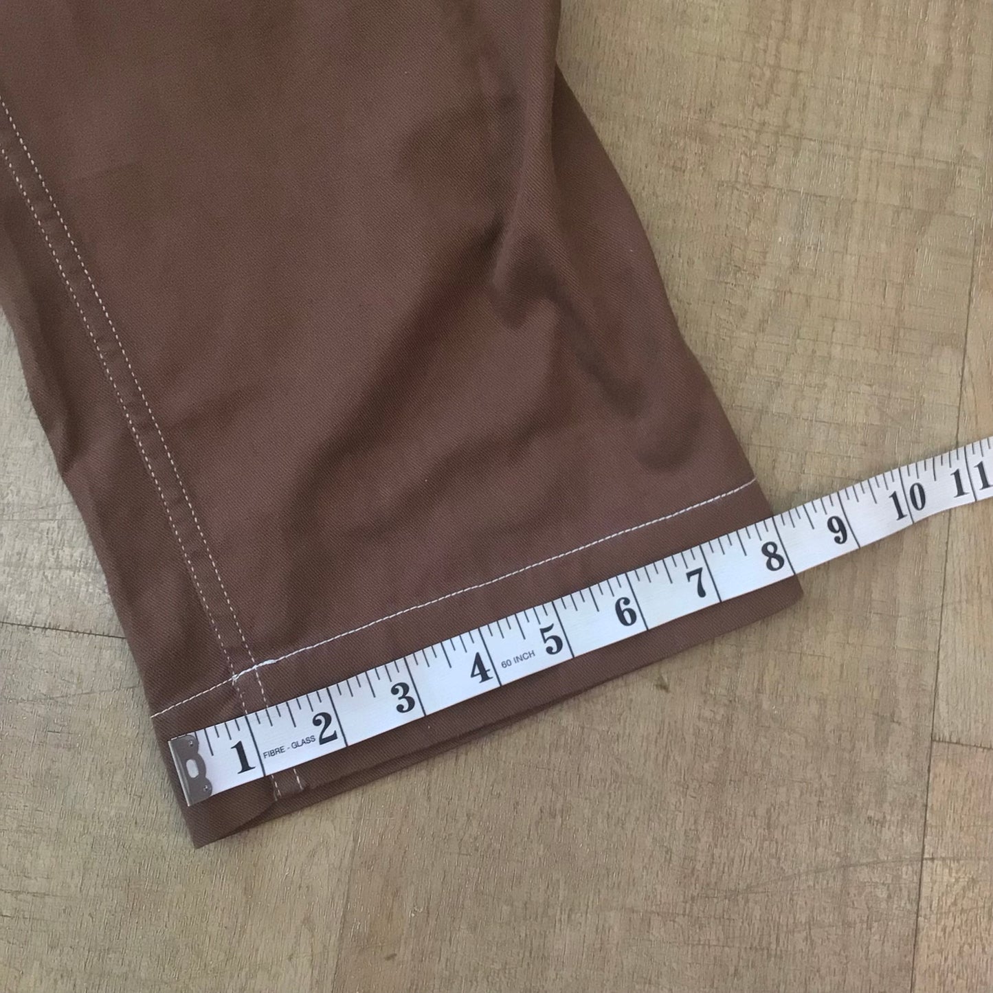 BNWT Lucy & Yak Oak Brown Organic Cotton Carmen Jumpsuit Size 2XL