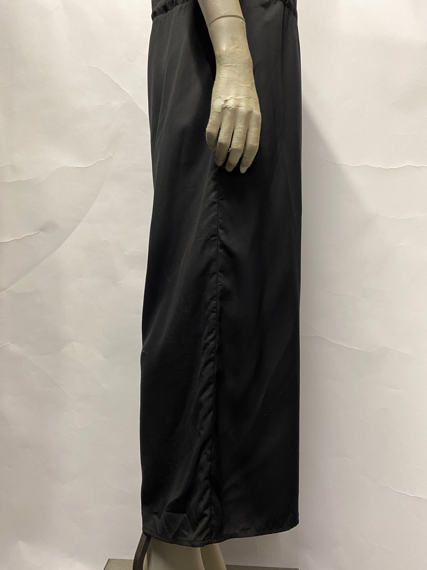 Ellylla Black Soft Tencel Boiler Suit/ Jumpsuit Small