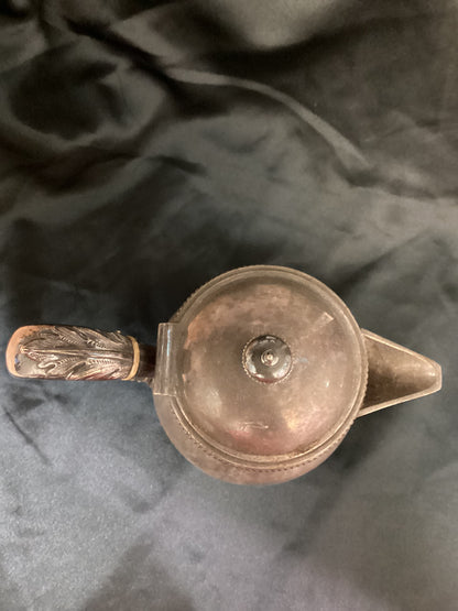 Victorian Silver Plated Hot Water Jug Mackay & Chisholm Edinburgh
