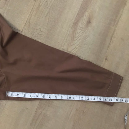 BNWT Lucy & Yak Oak Brown Organic Cotton Carmen Jumpsuit Size 3XL