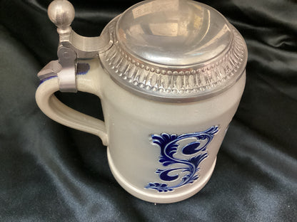 Goebel Merkelbach Blue/Grey German Beer Mug