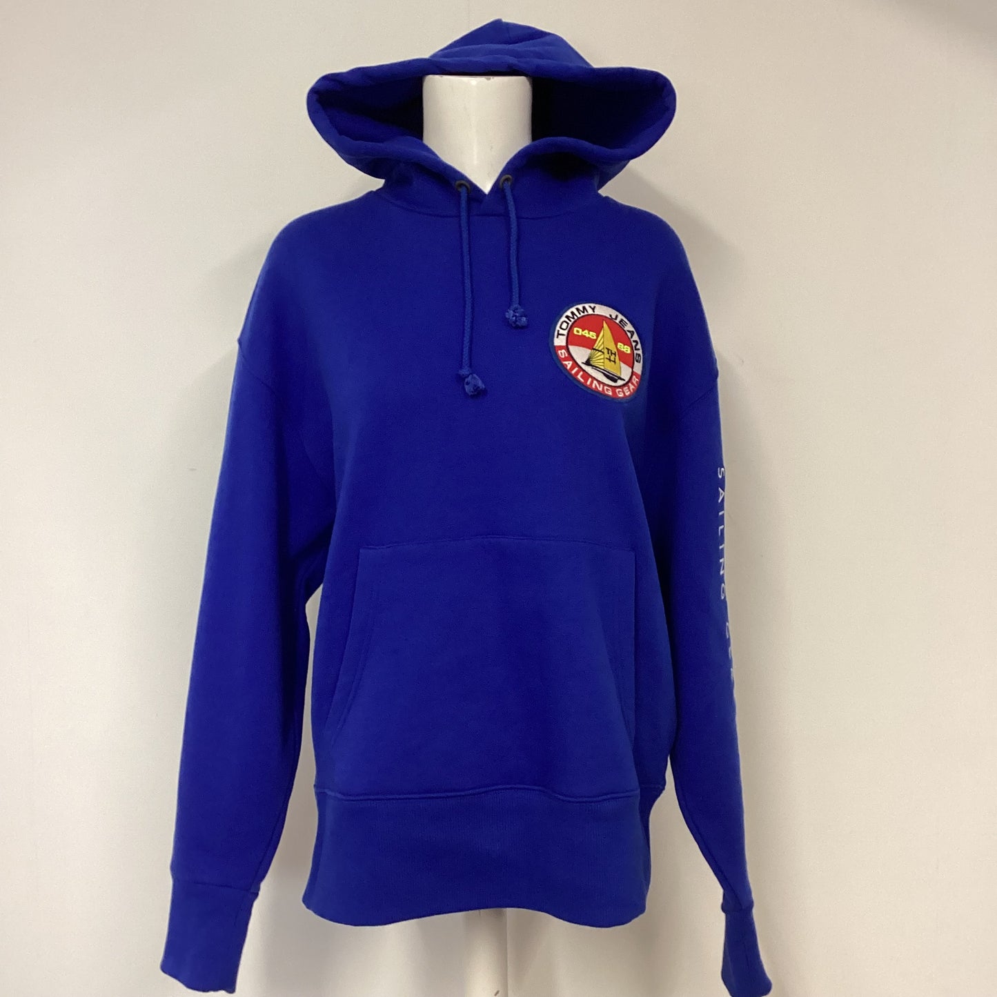 Tommy Jeans Blue Sailing Gear Hoody Size S