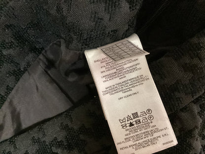 Brooks Brothers Women’s 346 Houndstooth A-Line Skirt Black & Gray