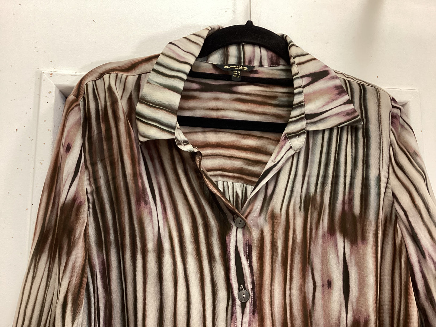 Massimo Dutti Collared Blouse EU 40 / UK M/L