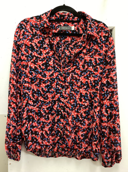 Mint Velvet Blouse Button-Up Size 8