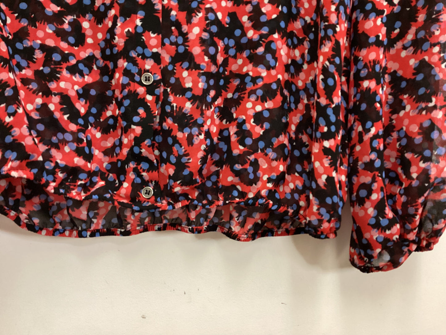 Mint Velvet Blouse Button-Up Size 8