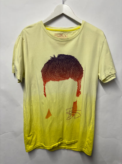 Selected Yellow David Bowie T-shirt Large