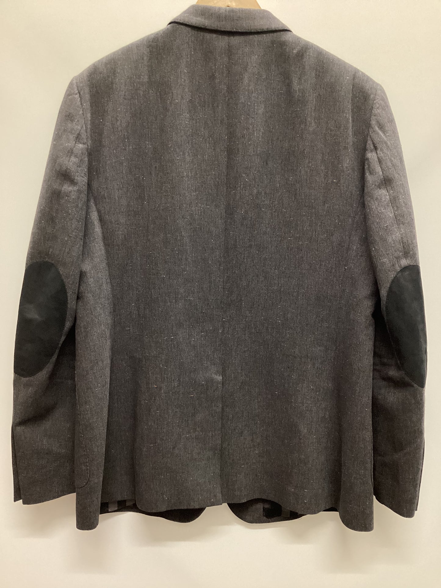 Burberry Cotton, Linen and Silk Grey Blazer Size 54