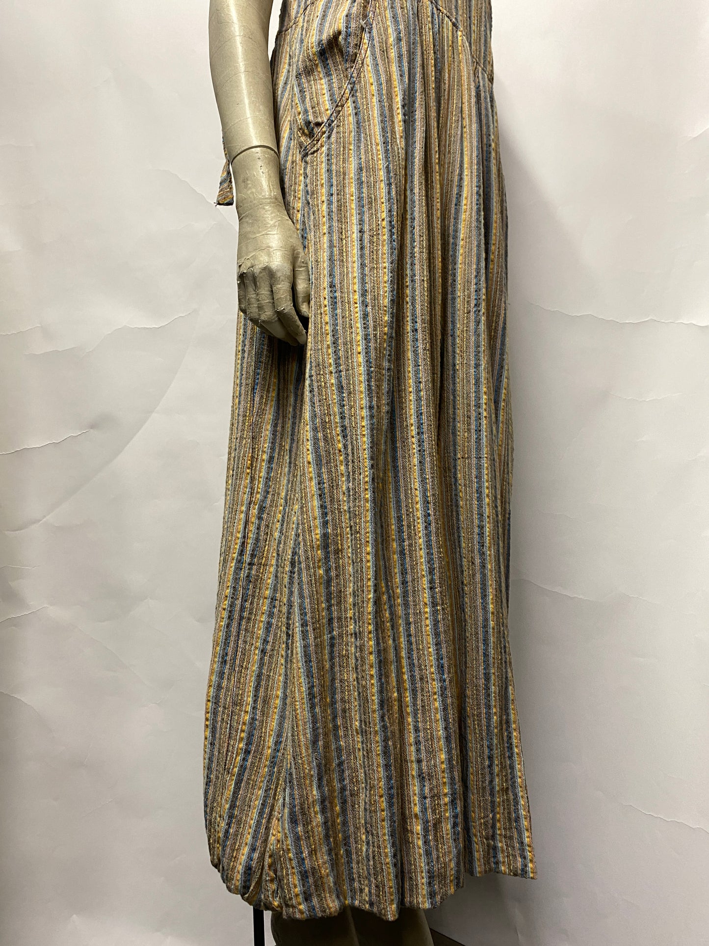 Free People Pastel Multi Coloured Cotton Jumpsuit Small BNWT