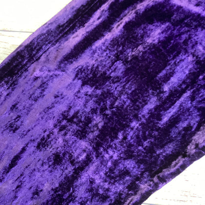 Vintage Jordash Purple Crushed Velvet Trousers W30