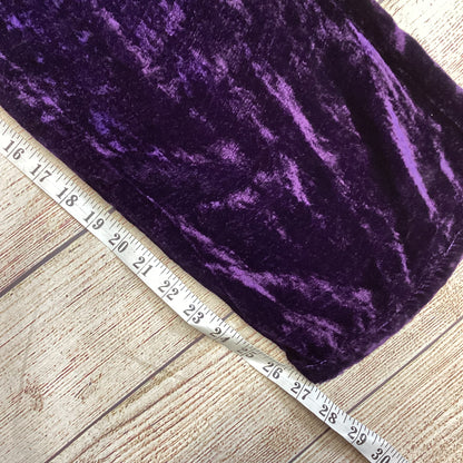 Vintage Jordash Purple Crushed Velvet Trousers W30