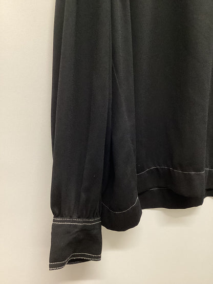 Next Black Top White Overstitch Size 16