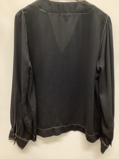 Next Black Top White Overstitch Size 16