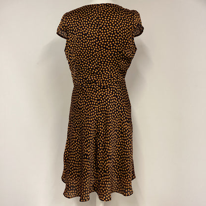 Louche Blue And Orange Polkadot Dress Size 14