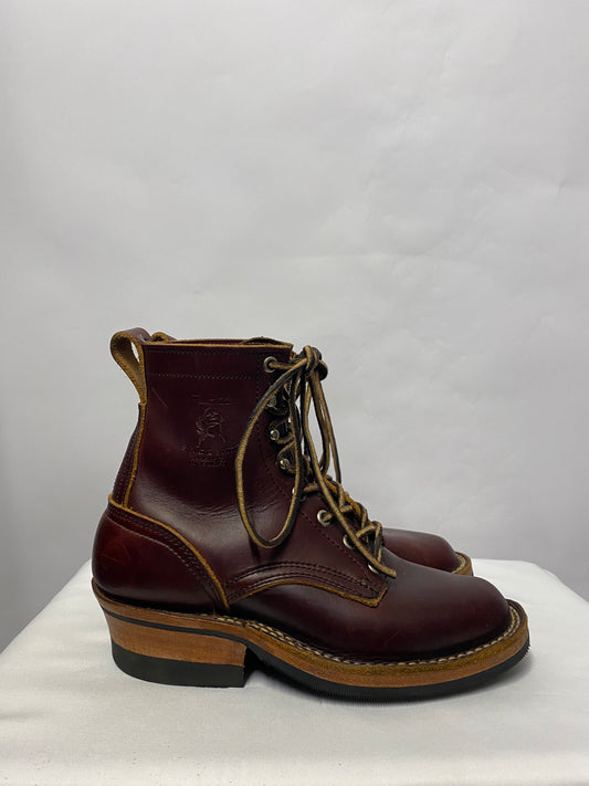 Nicks x Zuriick Brown Leather Handmade Boots 4.5 B