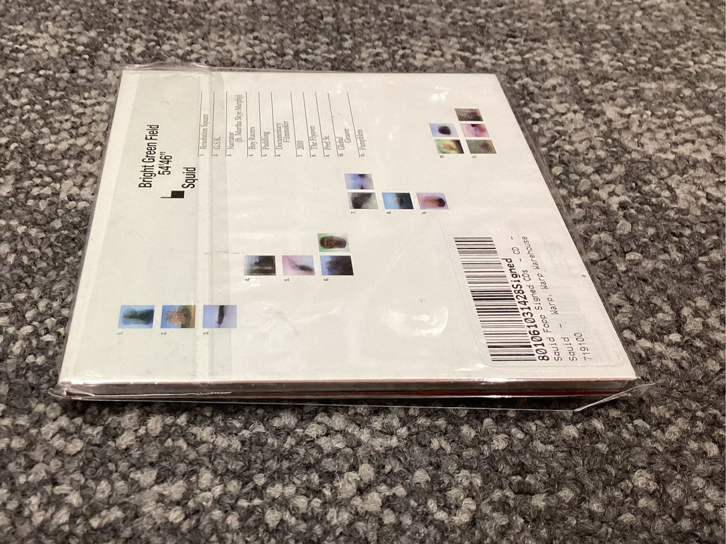 Squid - Bright Green Field - SIGNED