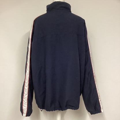 Fila Navy Blue Pullover Tracksuit Top W/ Fleece Lining Size XL