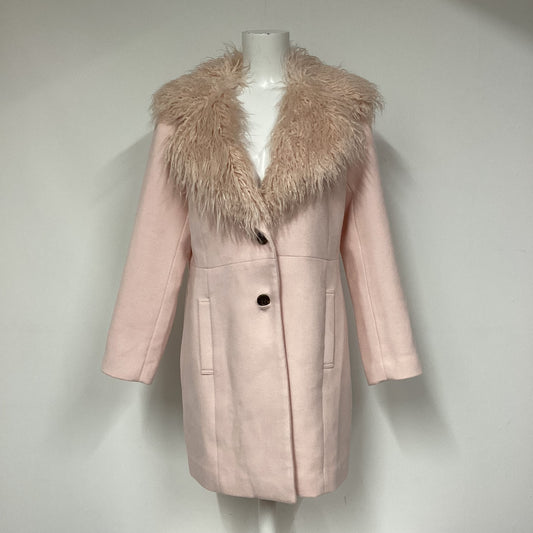 BNWT Lost Ink Curve Baby Pink Coat Size 16