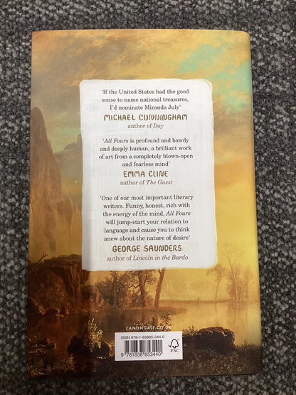 All Fours - Miranda July - Hardback First Edition - SIGNED