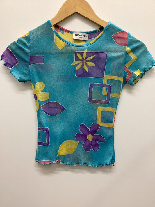 Susamusa London Sheer Colourful Top XS/S