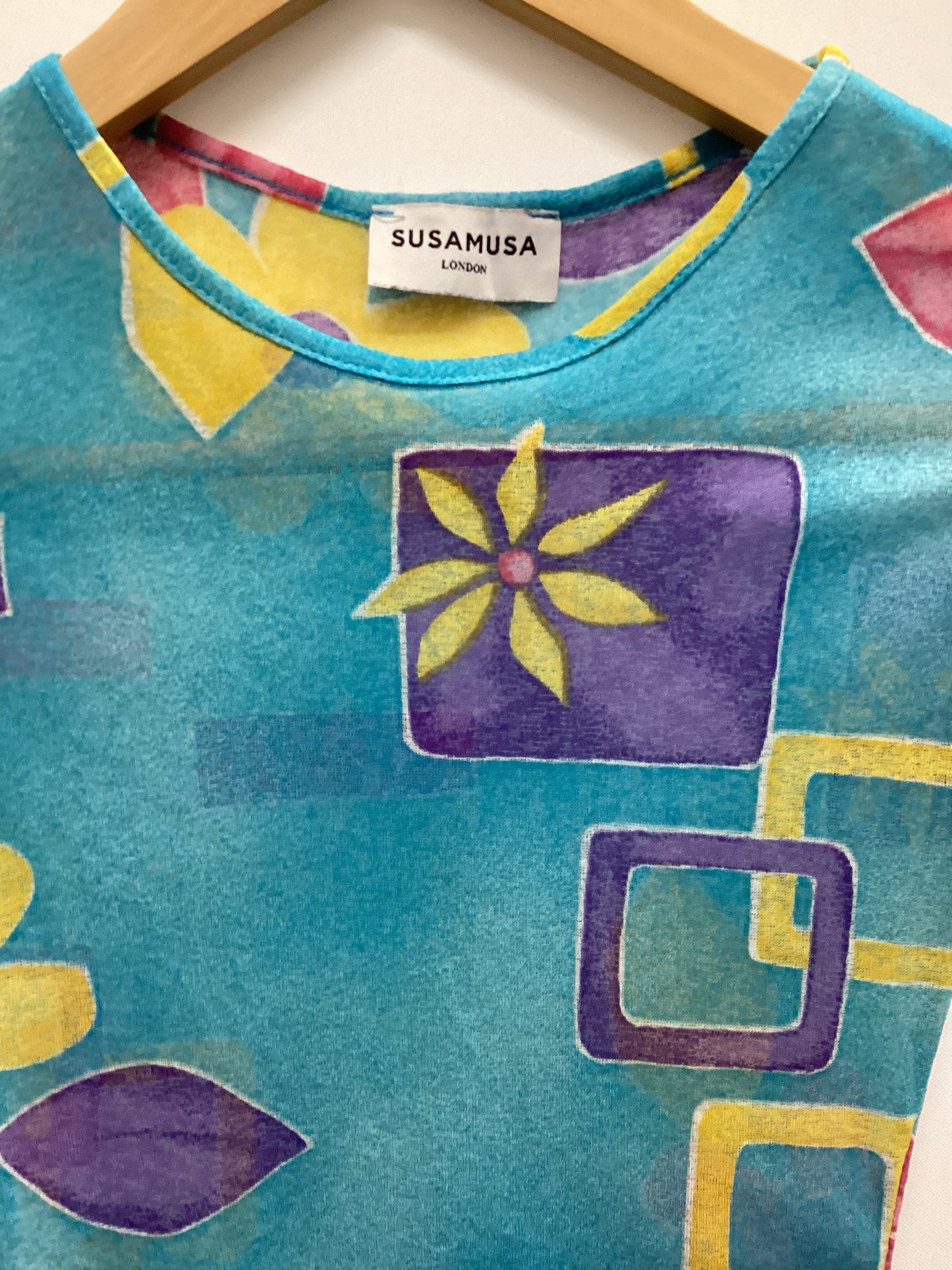 Susamusa London Sheer Colourful Top XS/S