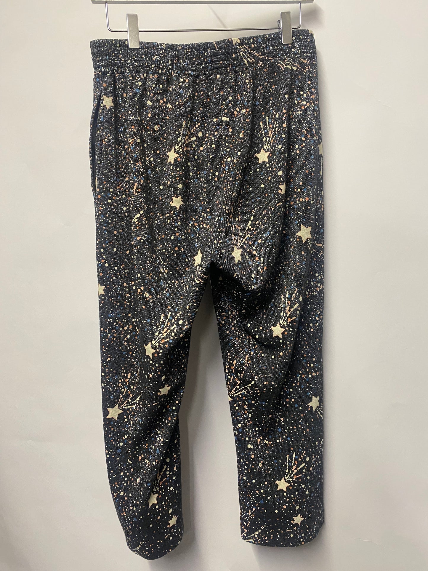 See by Chloe Grey Sparkle Star Print Flared Cropped Joggers 12