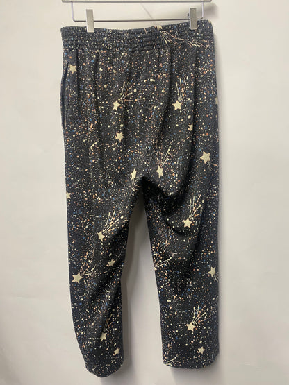 See by Chloe Grey Sparkle Star Print Flared Cropped Joggers 12