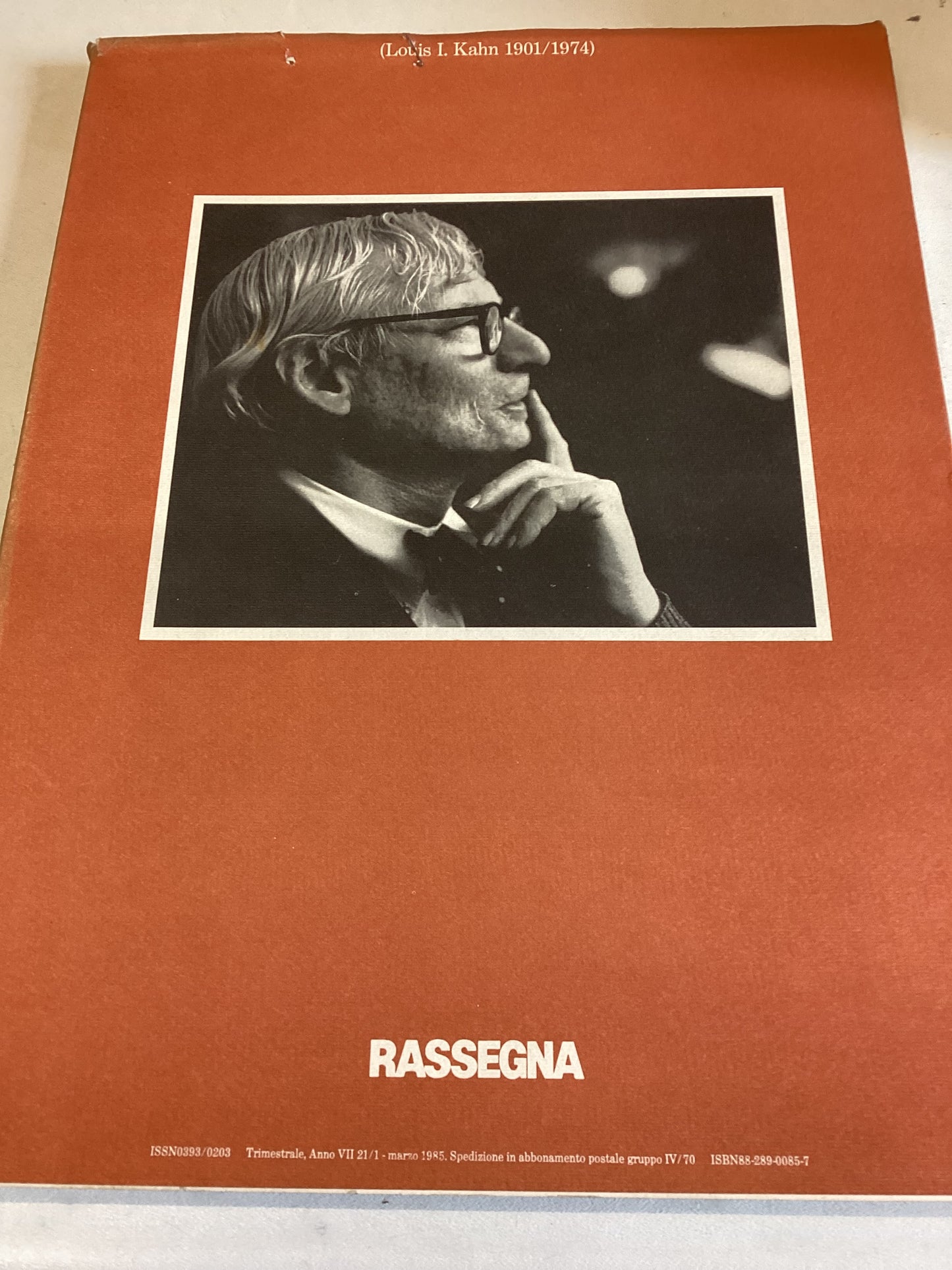 21 Rassegna (Louis I Kahn 1901/1974)