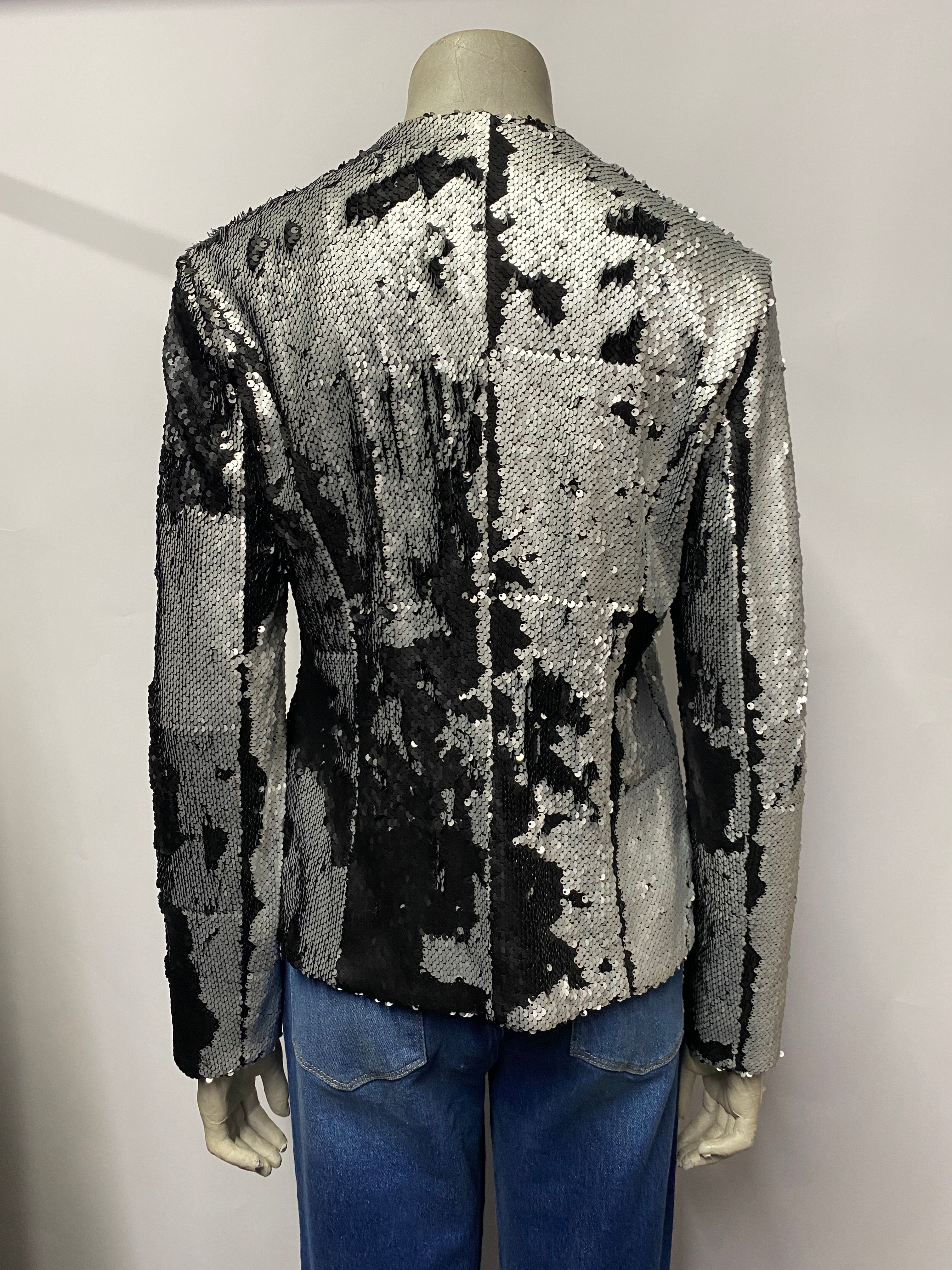 Silver grey 2025 occasion jacket