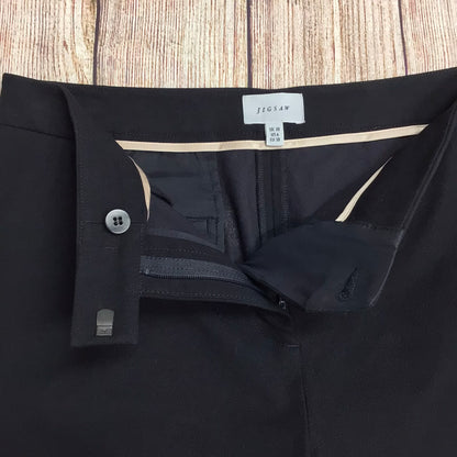 Jigsaw Black Smart Trousers Size 10