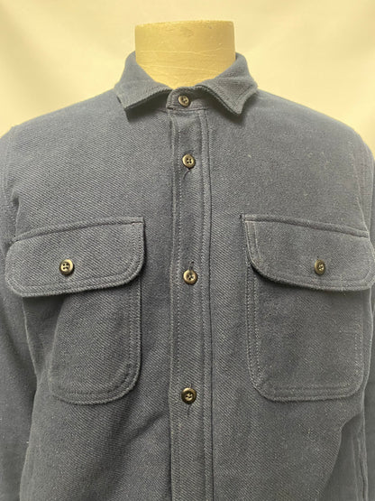 Everlane Navy Corduroy Borg Lined Jacket Medium