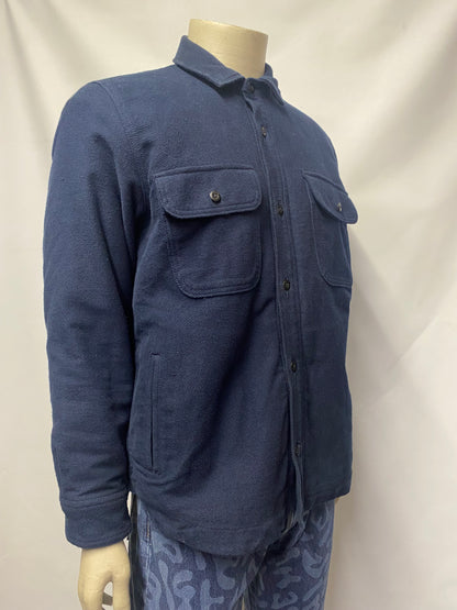 Everlane Navy Corduroy Borg Lined Jacket Medium