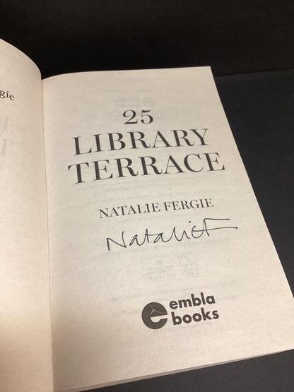 27 Library Terrace (Signed, 2025) by Natalie Fergie Paperback
