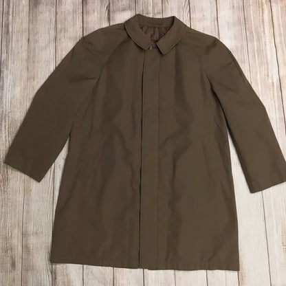 Vintage Burton Breakwater Brown Showerproofed Coat Size Ch 50" (approx.)