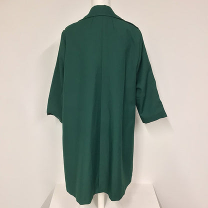 Vintage Celeste Fashion House Green Trench Coat Size Ch48" (approx.)