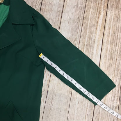 Vintage Celeste Fashion House Green Trench Coat Size Ch48" (approx.)