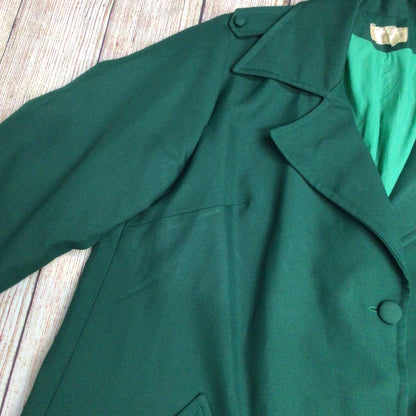 Vintage Celeste Fashion House Green Trench Coat Size Ch48" (approx.)