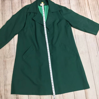 Vintage Celeste Fashion House Green Trench Coat Size Ch48" (approx.)